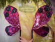 Black Cherry Swarm Dura-little Fairy Wings