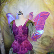 READY TO SHIP Small Mulberry Sable Moth Fairy Wings